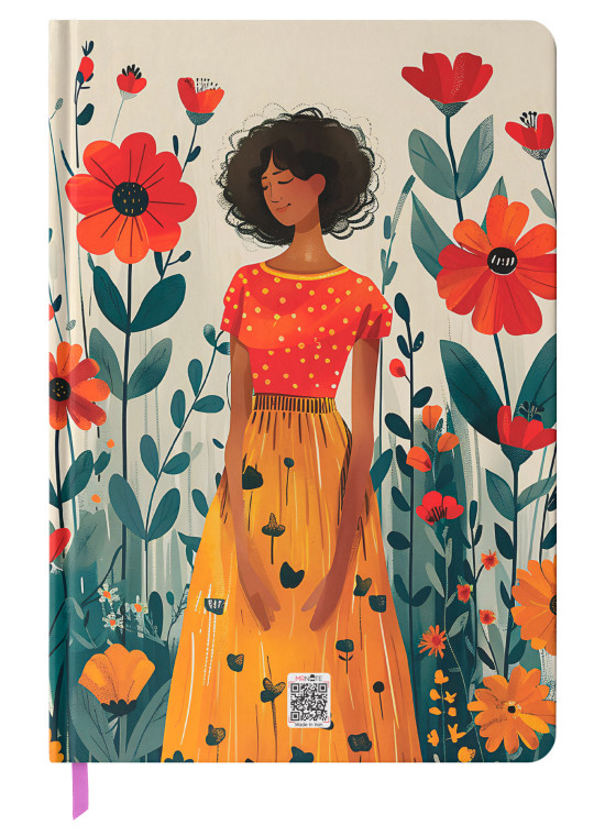 دفتر رحلی سایز A4 بی خط مسترنوت