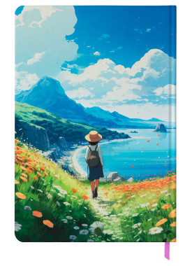 دفتر رحلی سایز A4 بی خط مسترنوت