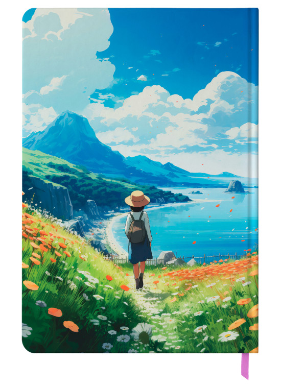 دفتر رحلی سایز A4 بی خط مسترنوت