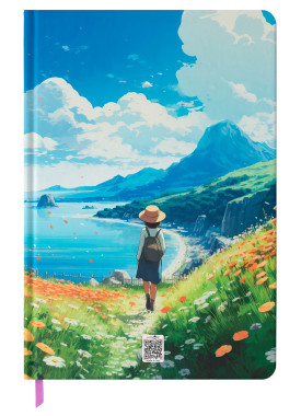 دفتر بی خط سایز A4 کد 105