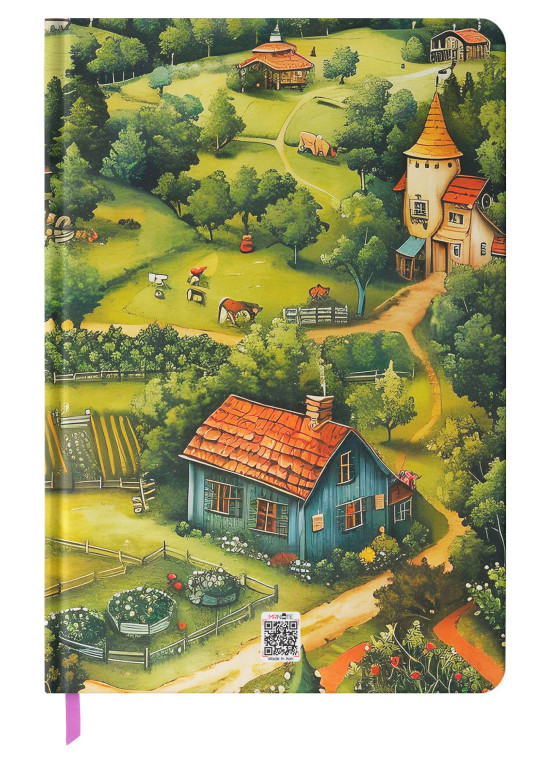 دفتر رحلی سایز A4 بی خط مسترنوت