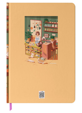 دفتر بی خط سایز A4 کد 110