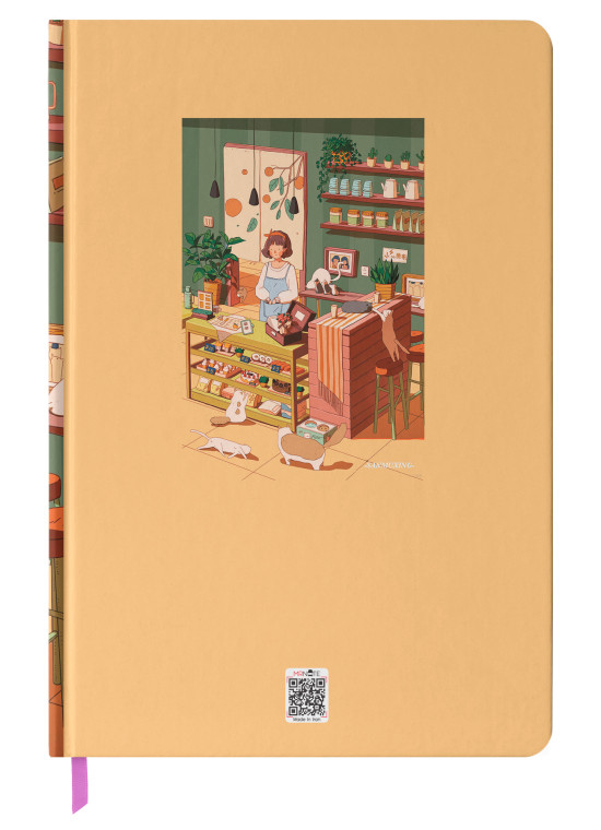 دفتر رحلی سایز A4 بی خط مسترنوت