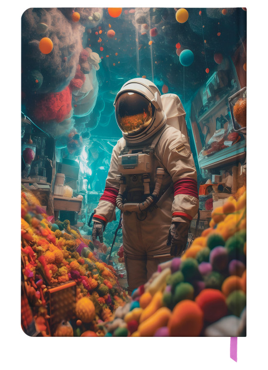 دفتر رحلی سایز A4 بی خط مسترنوت