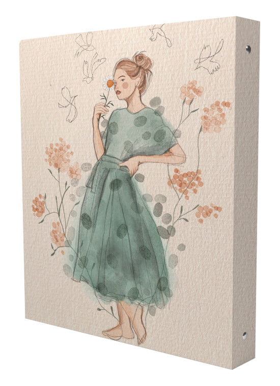 دفتر کلاسوری 26 حلقه 100 برگ