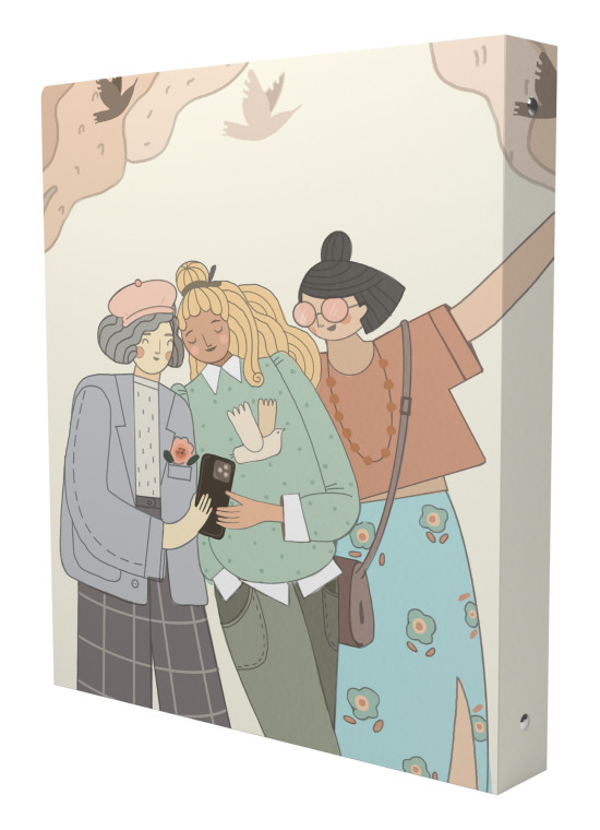 دفتر کلاسوری 26 حلقه 100 برگ