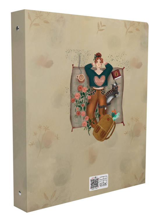 دفتر کلاسوری 26 حلقه 100 برگ