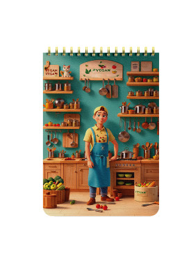 دفتر طراحی مستر نوت سایز A4