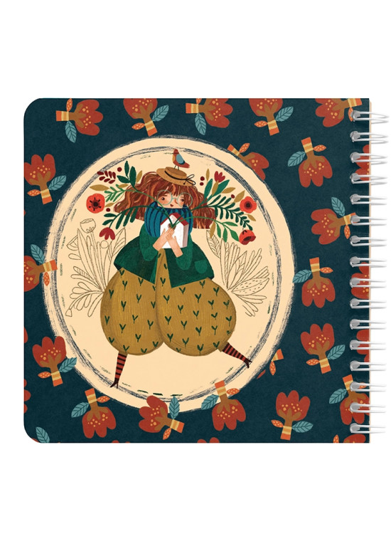 دفتر یادداشت مربع جلد سخت مسترنوت