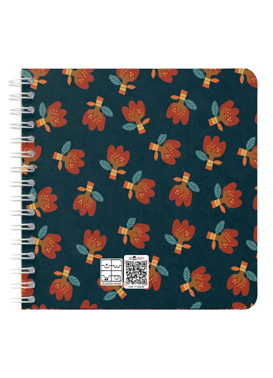 دفتر یادداشت مربع جلد سخت مسترنوت