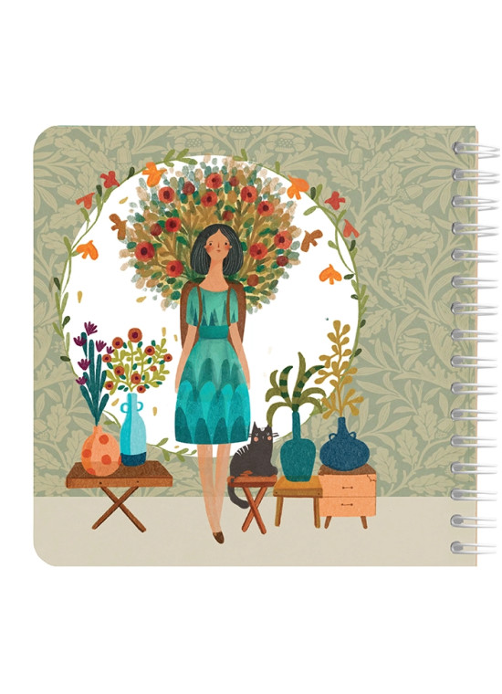 دفتر یادداشت مربع جلد سخت مسترنوت