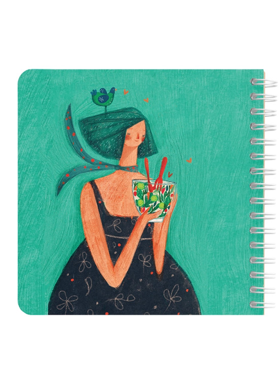 دفتر یادداشت مربع جلد سخت مسترنوت