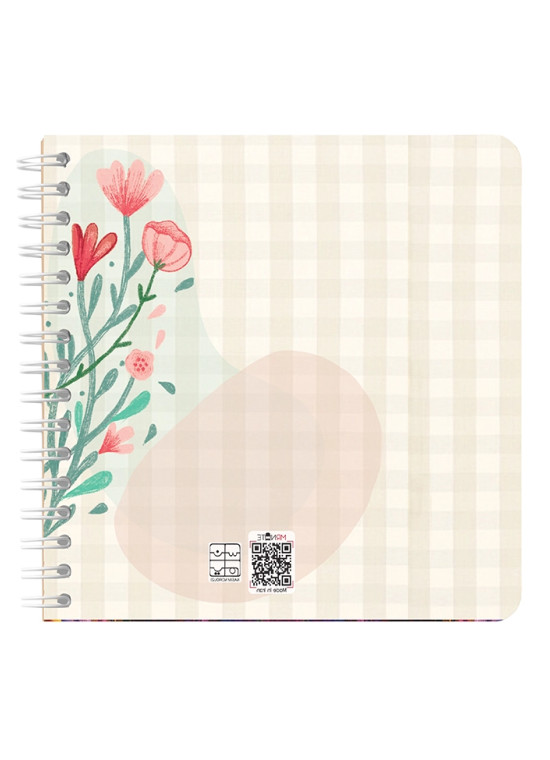 دفتر یادداشت مربع جلد سخت مسترنوت