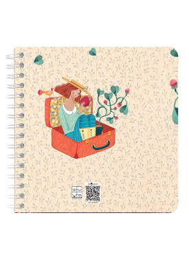 دفتر یادداشت مربع سیمی کد 31