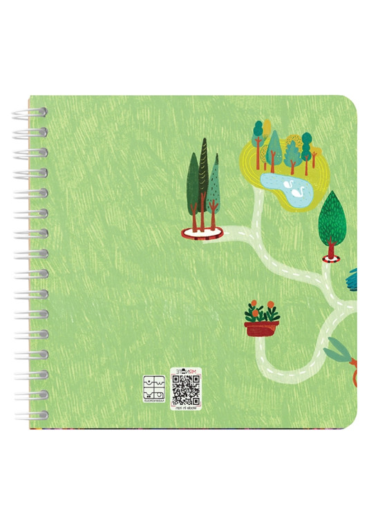 دفتر یادداشت مربع جلد سخت مسترنوت