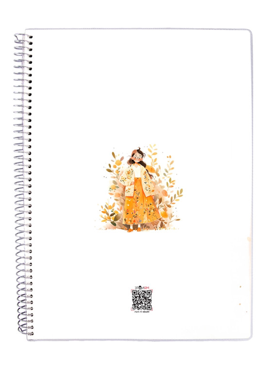 دفتر 50 برگ مجلد سیمی مسترنوت کد 59