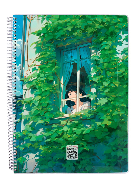 دفتر 50 برگ مجلد سیمی مسترنوت کد 59