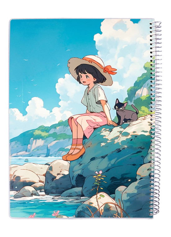 دفتر 50 برگ مجلد سیمی مسترنوت کد 59