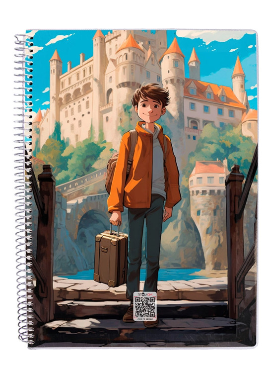 دفتر 50 برگ مجلد سیمی مسترنوت کد 59