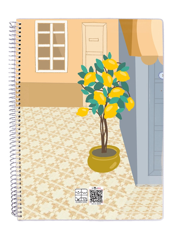 دفتر 50 برگ مجلد سیمی مسترنوت کد 59