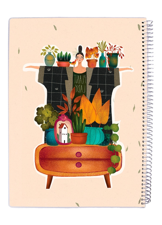 دفتر 50 برگ مجلد سیمی مسترنوت کد 59