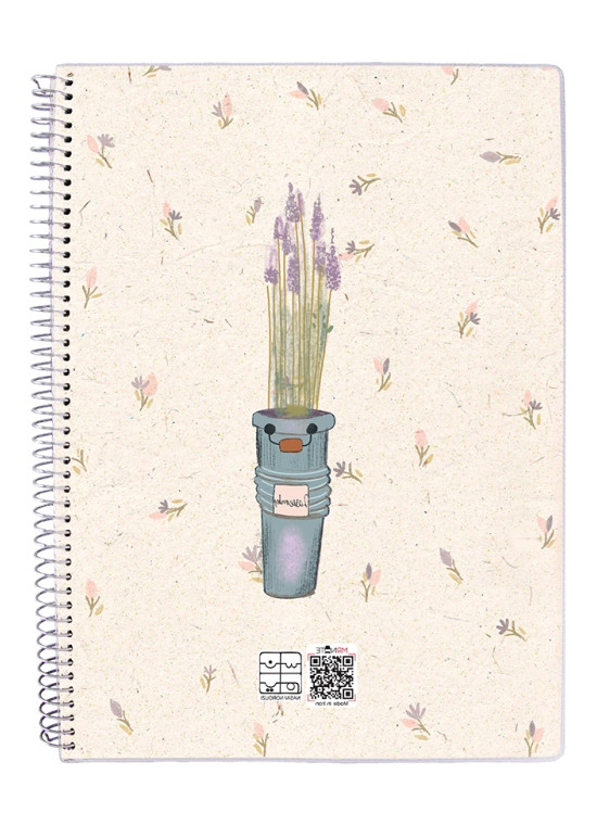 دفتر 50 برگ مجلد سیمی مسترنوت کد 59