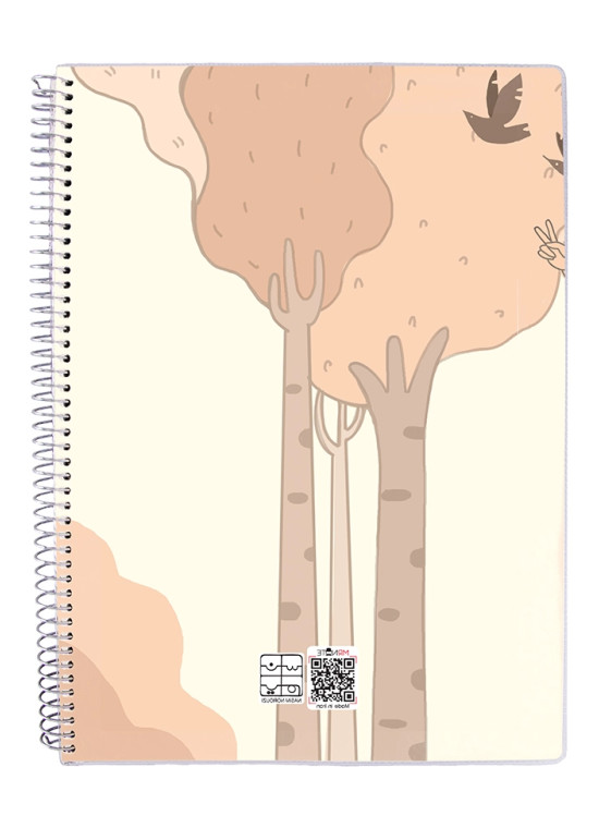 دفتر 50 برگ مجلد سیمی مسترنوت کد 59