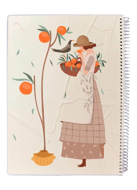 دفتر 50 برگ مجلد سیمی مسترنوت کد 59