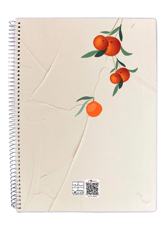 دفتر 50 برگ مجلد سیمی مسترنوت کد 59