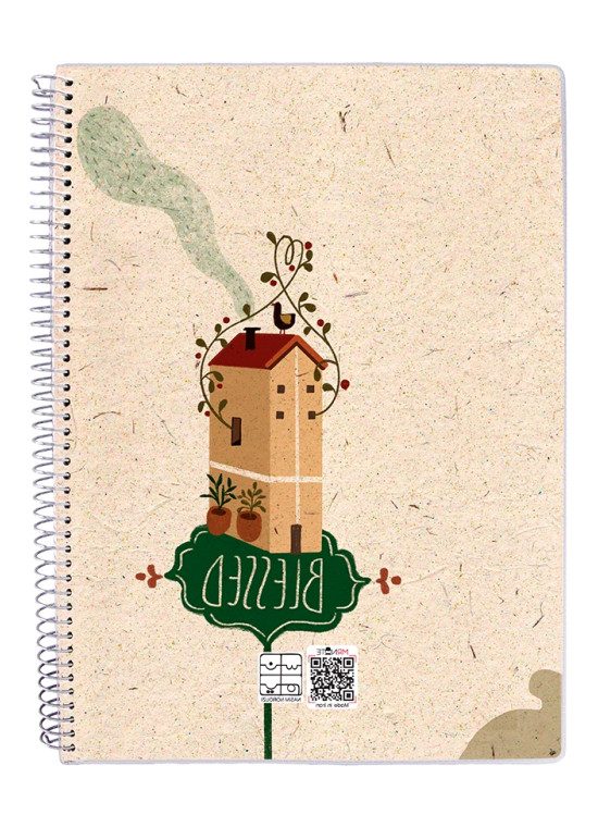 دفتر 50 برگ مجلد سیمی مسترنوت کد 59