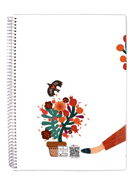 دفتر 50 برگ مجلد کد 114