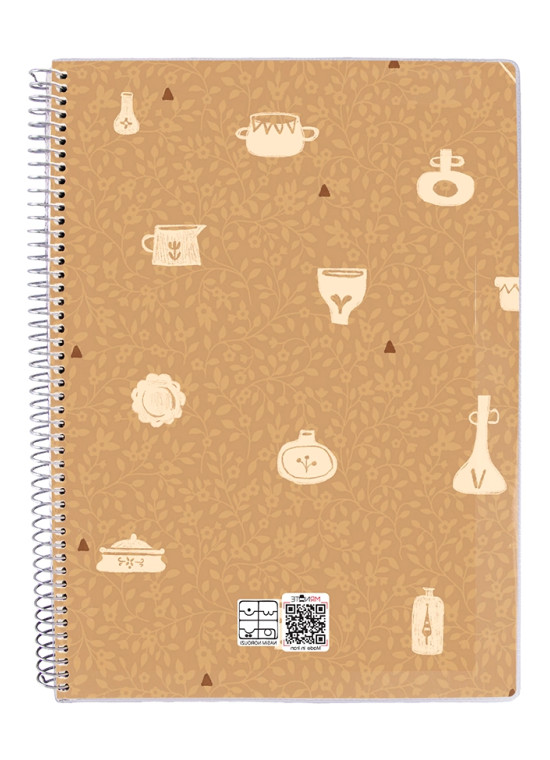 دفتر 50 برگ مجلد سیمی مسترنوت کد 59