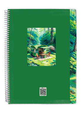 دفتر 50 برگ مجلد کد 120