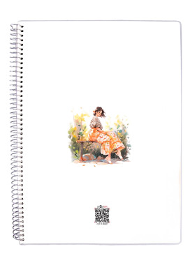 دفتر 50 برگ مجلد کد 69