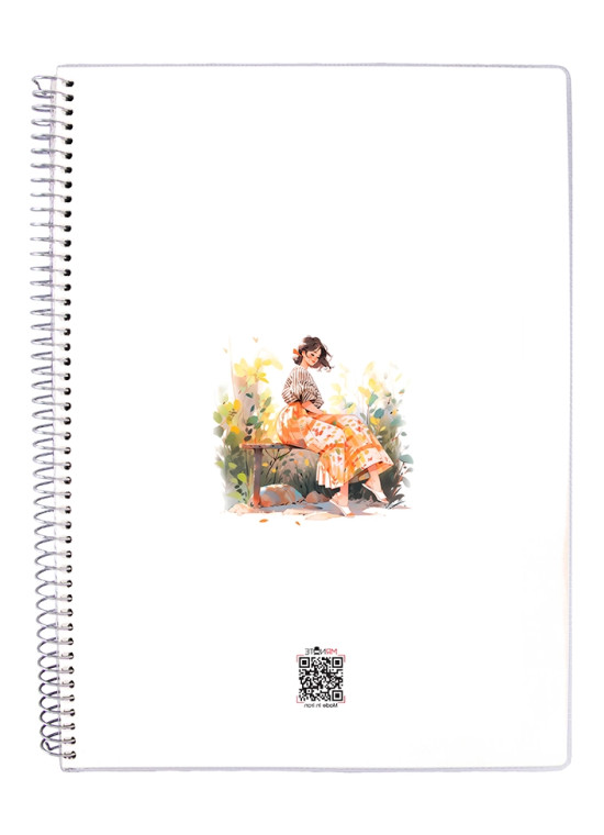 دفتر 50 برگ مجلد سیمی مسترنوت کد 59