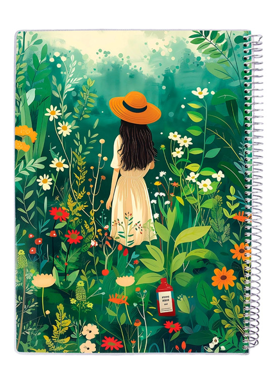 دفتر 100 برگ مجلد سیمی مسترنوت