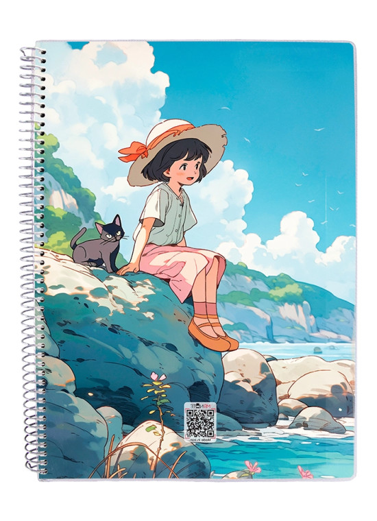 دفتر 100 برگ مجلد سیمی مسترنوت