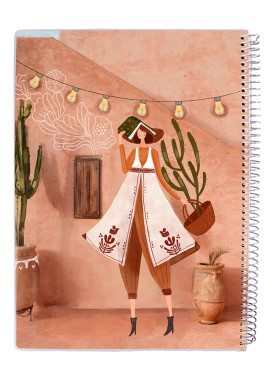 دفتر 100 برگ مجلد سیمی مسترنوت