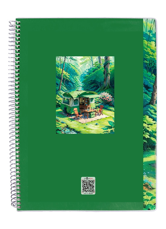 دفتر 100 برگ مجلد سیمی مسترنوت