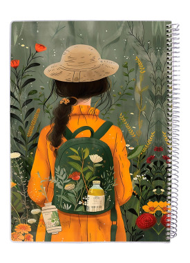 دفتر 80 برگ مجلد سیمی مسترنوت