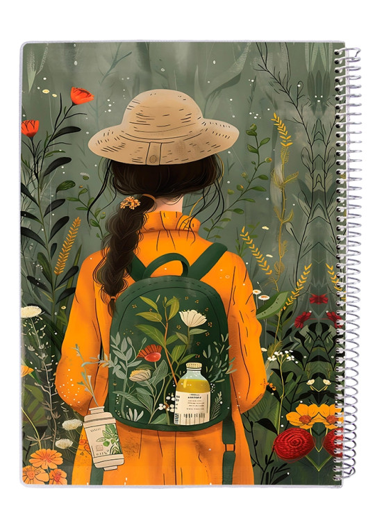 دفتر 80 برگ مجلد سیمی مسترنوت