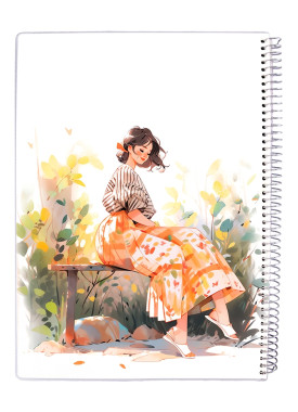 دفتر 80 برگ مجلد سیمی مسترنوت