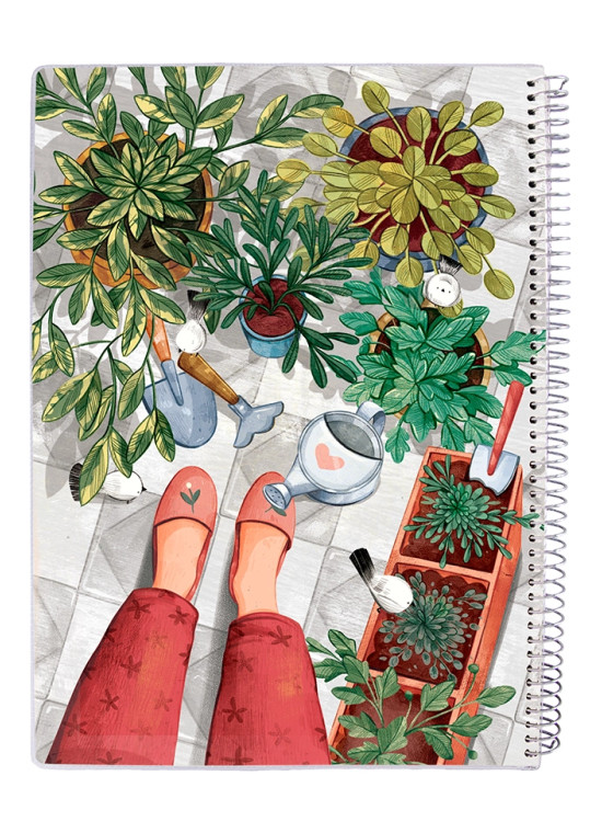 دفتر 80 برگ مجلد سیمی مسترنوت