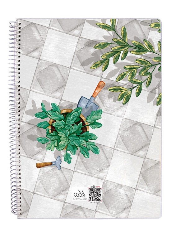 دفتر 80 برگ مجلد سیمی مسترنوت