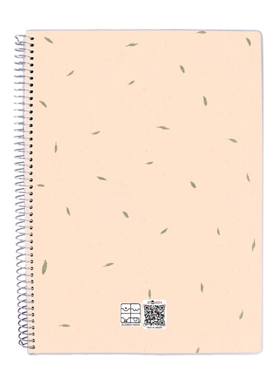 دفتر 80 برگ مجلد سیمی مسترنوت