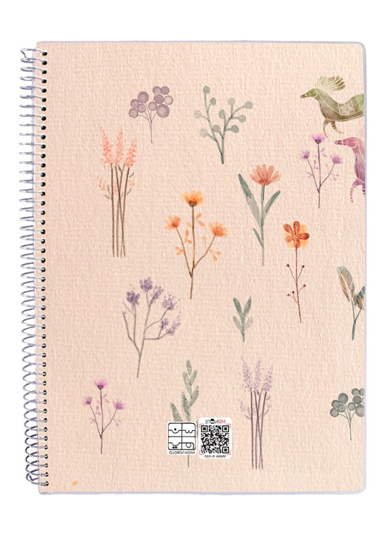 دفتر 80 برگ مجلد سیمی مسترنوت