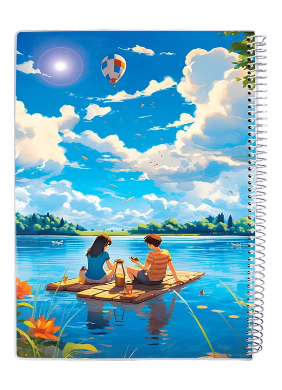 دفتر 80 برگ مجلد سیمی مسترنوت