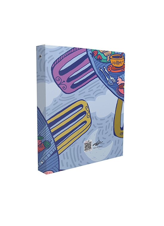 کلاسور 6 حلقه یادداشتی مسترنوت کد73