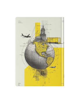 دفتر یادداشت جیبی مسترنوت طرح کره زمین