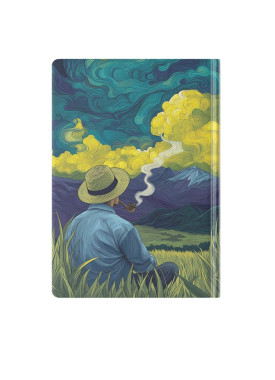 دفتر یادداشت جیبی مسترنوت طرح ونکوک و آسمان پرستاره